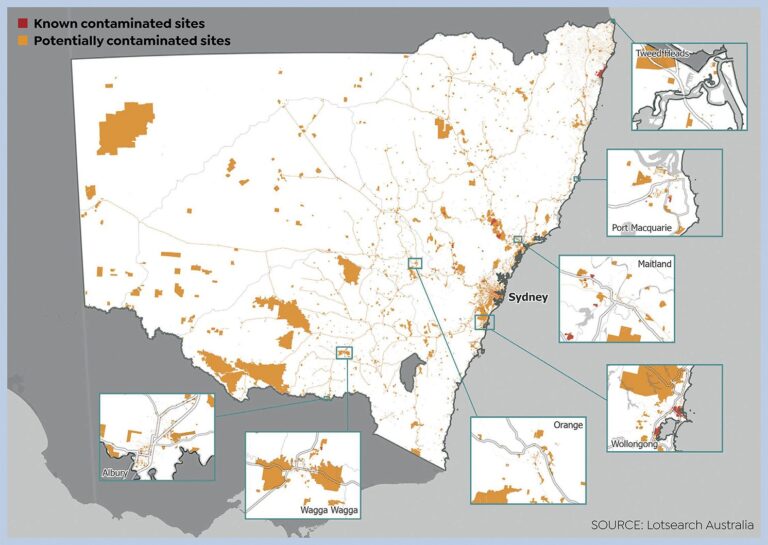 Contamination sites mapped out - and how the States are ramping up ...