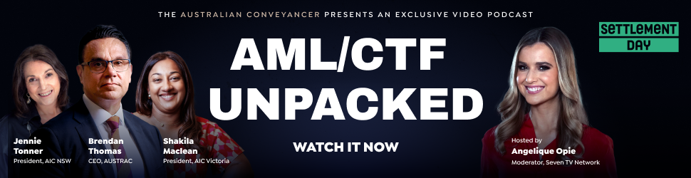 Australian Conveyancer - Settlement Day - EP001 (POSTLAUNCH) 970 x 250